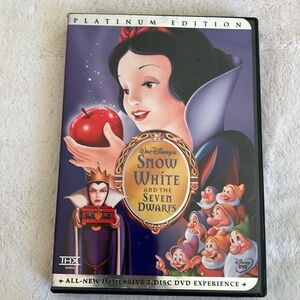 Disney Snow White and seven dwarfs 2 disc set DVD